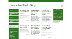 Desktop Screenshot of homeschoolundersiege.com